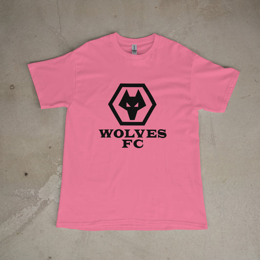 Wolves FC Center T-Shirt Pink