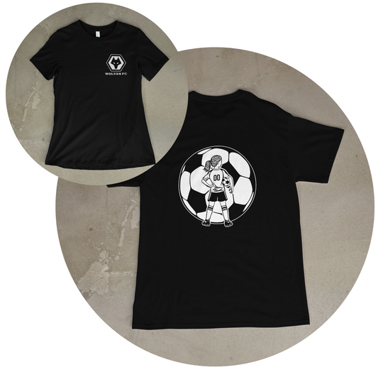 Customized Wolves FC Young Soccer Girl T-Shirt