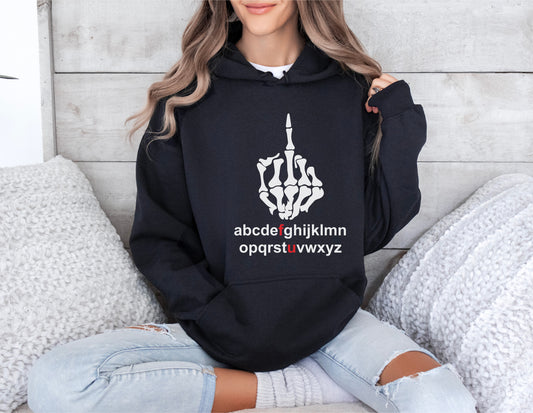 FU Skeleton Hoodie