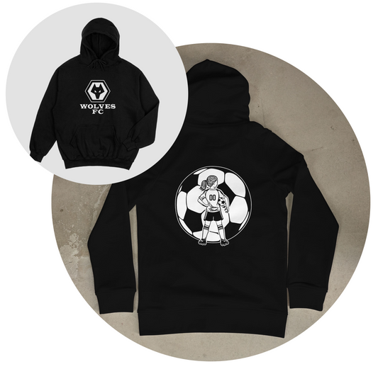 Customized Wolves FC Young Soccer Girl Hoodie