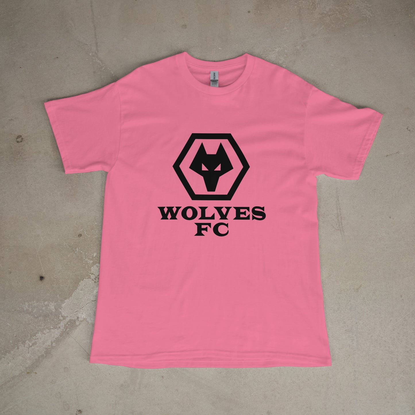 Wolves FC Center T-Shirt Pink