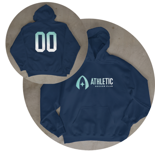 Customized Athletic SC Horizontal Gradient Hoodie