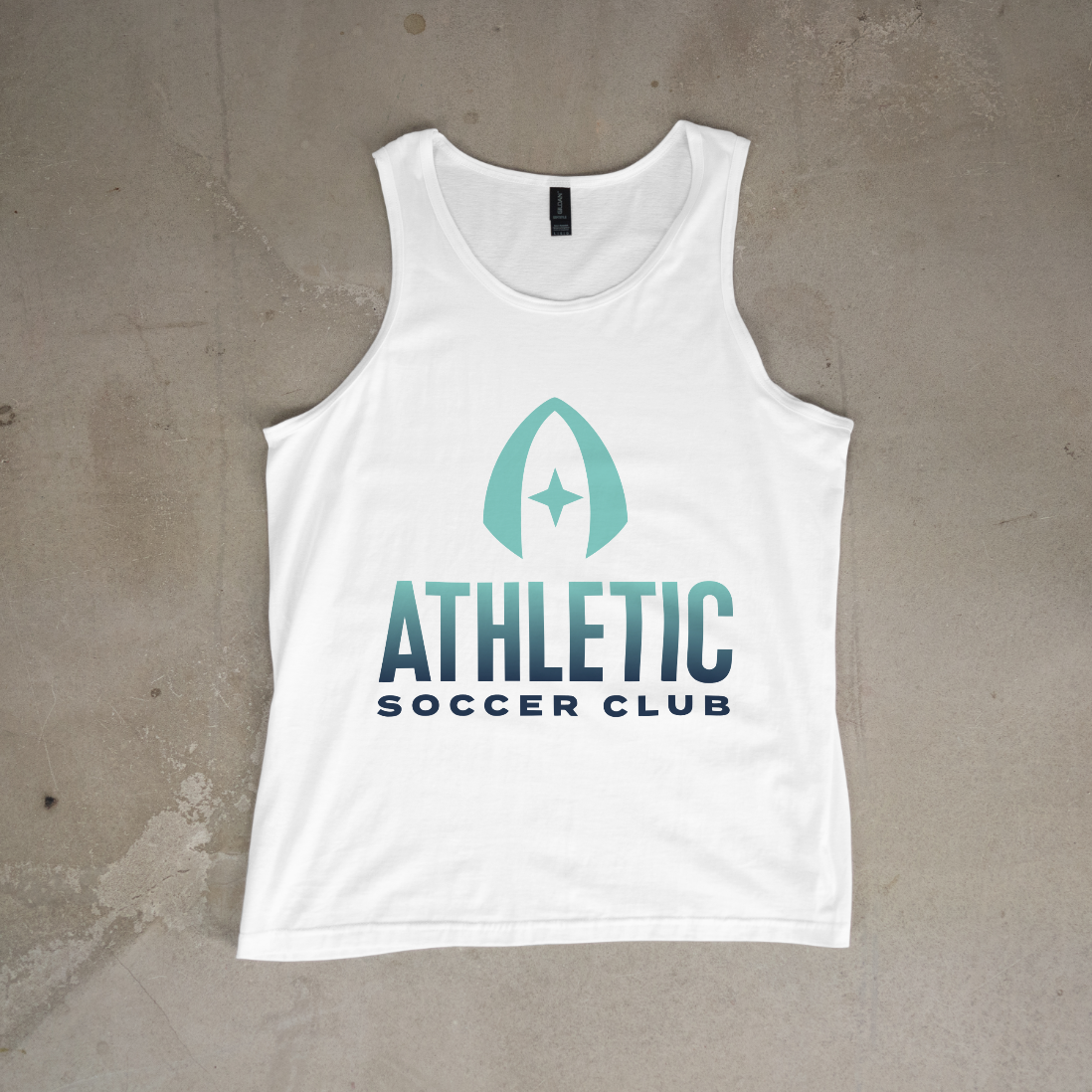 Athletic SC Vertical Gradient Tank Top