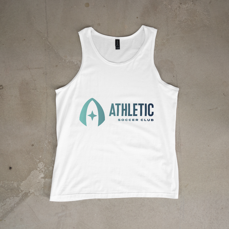 Athletic SC Horizontal Gradient Tank Top