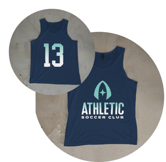 Customized Athletic SC Vertical Gradient Tank Top